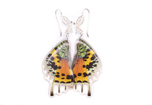 Load image into Gallery viewer, Filigree Earrings - Rainbow Sunset Moth