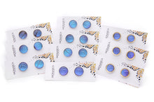 Load image into Gallery viewer, Blue Morpho Glass Studs