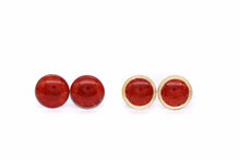 Load image into Gallery viewer, Red Wing Glass Studs