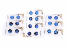 Load image into Gallery viewer, Blue Emperor Glass Studs