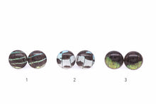 Load image into Gallery viewer, Leilus Butterfly Glass Studs