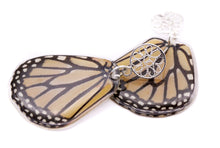 Load image into Gallery viewer, Sterling Filigree Post Monarch Wings