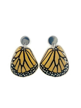 Load image into Gallery viewer, MONARCH BUTTERFLY EARRINGS