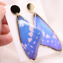 Load image into Gallery viewer, Blue Morpho Earrings