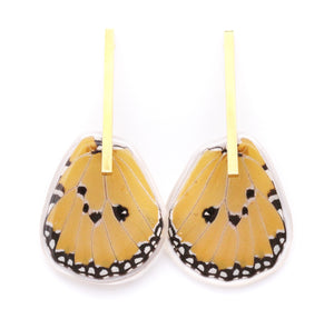 African Monarch Wing Earrings