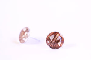 Dione Glass Studs