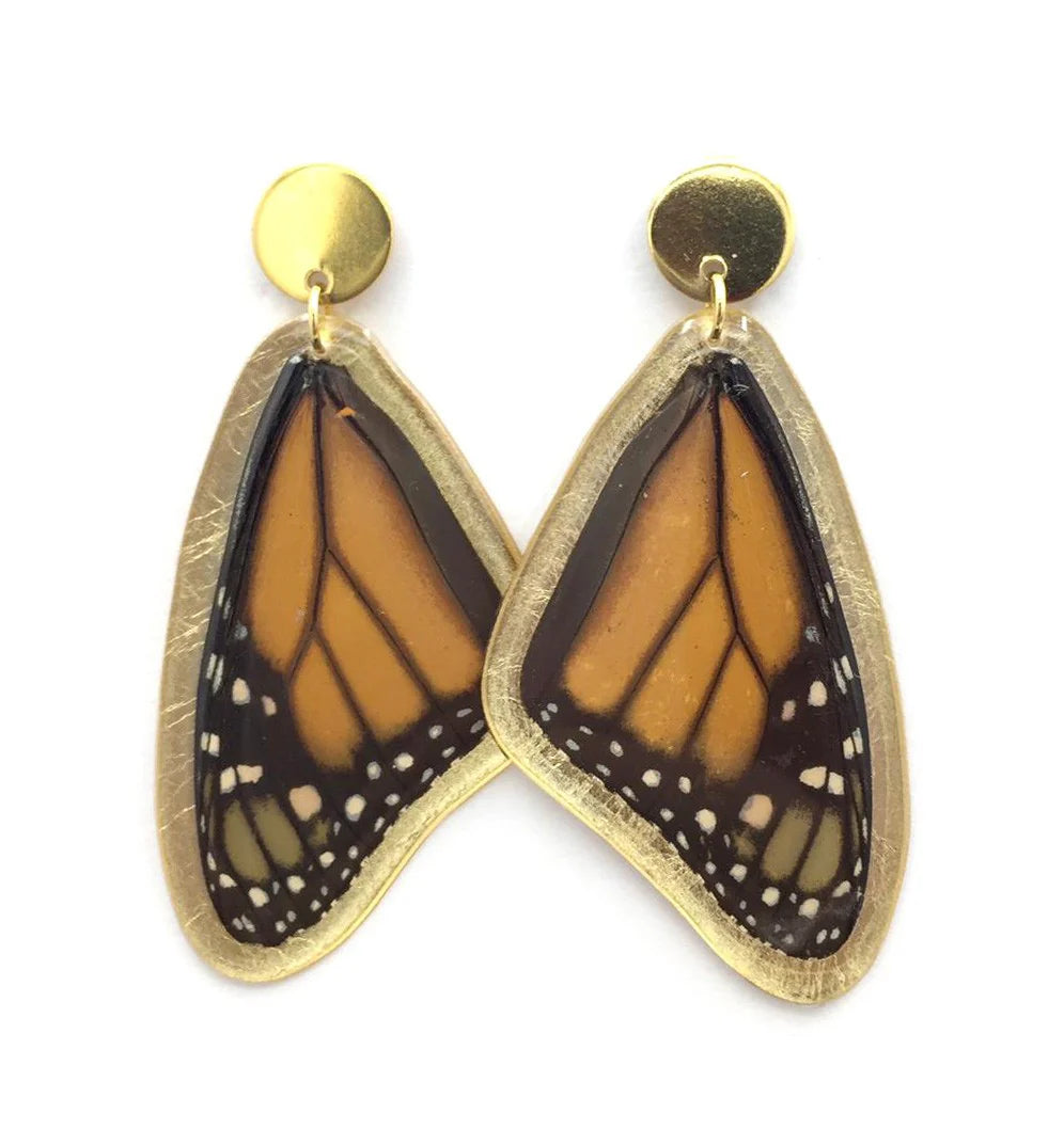 Gold Monarch Top Wings