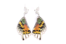 Load image into Gallery viewer, Filigree Earrings - Rainbow Sunset Moth