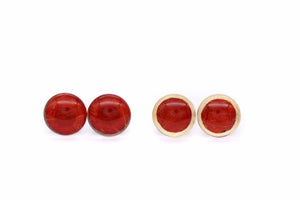 Red Wing Glass Studs