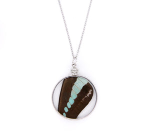 Double Sided Turquoise Pendant