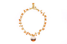 Load image into Gallery viewer, Cluster Chain Bracelet - Carnelian